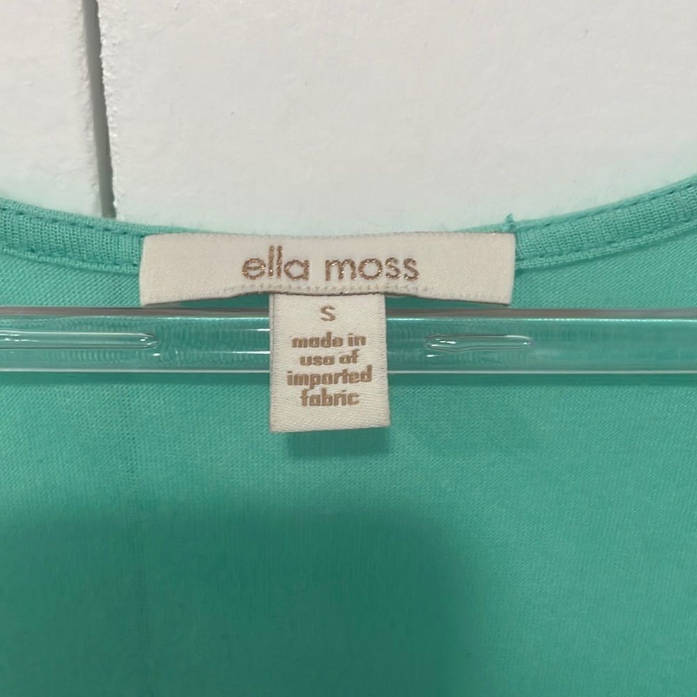 ELLA MOSS boho festival crochet shoulder sleeveless top small - Picture 2 of 6